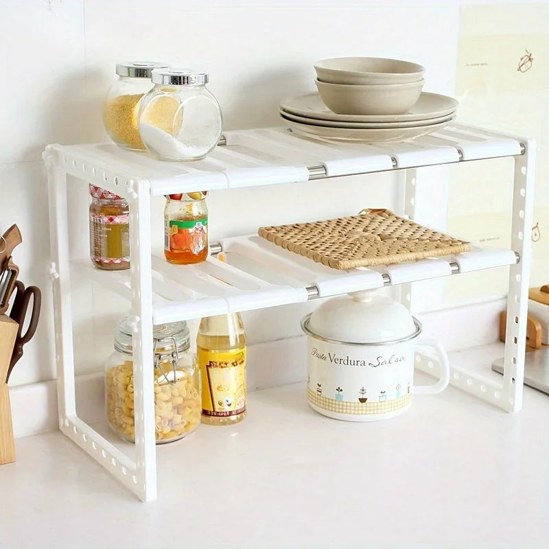 Expandable Kitchen Storage Rack