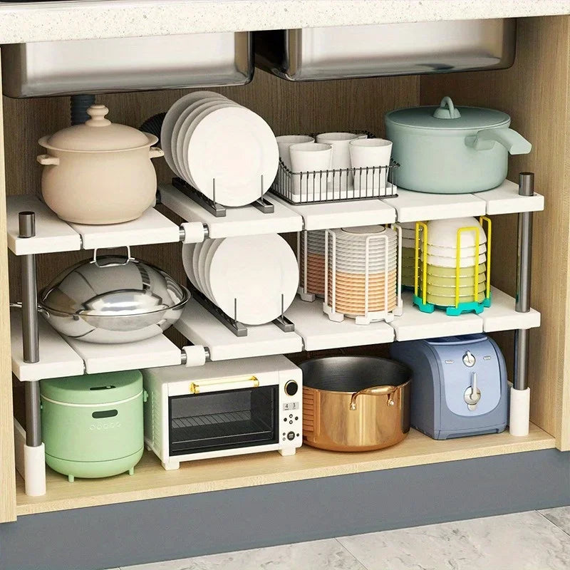 Expandable Kitchen Storage Rack