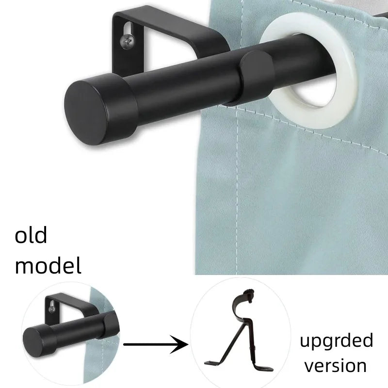 Adjustable Heavy-Duty Telescopic Curtain Rod Set